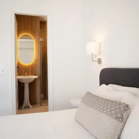 El Mar Seaview Penthouse 2 Bdr, 7 Min From Lägenhet Lagonisi